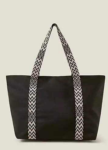 Webbing Strap Tote Bag by Accessorize | Look Again