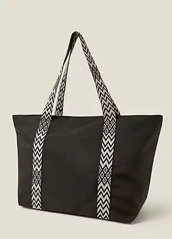 Webbing Strap Tote Bag by Accessorize | Look Again