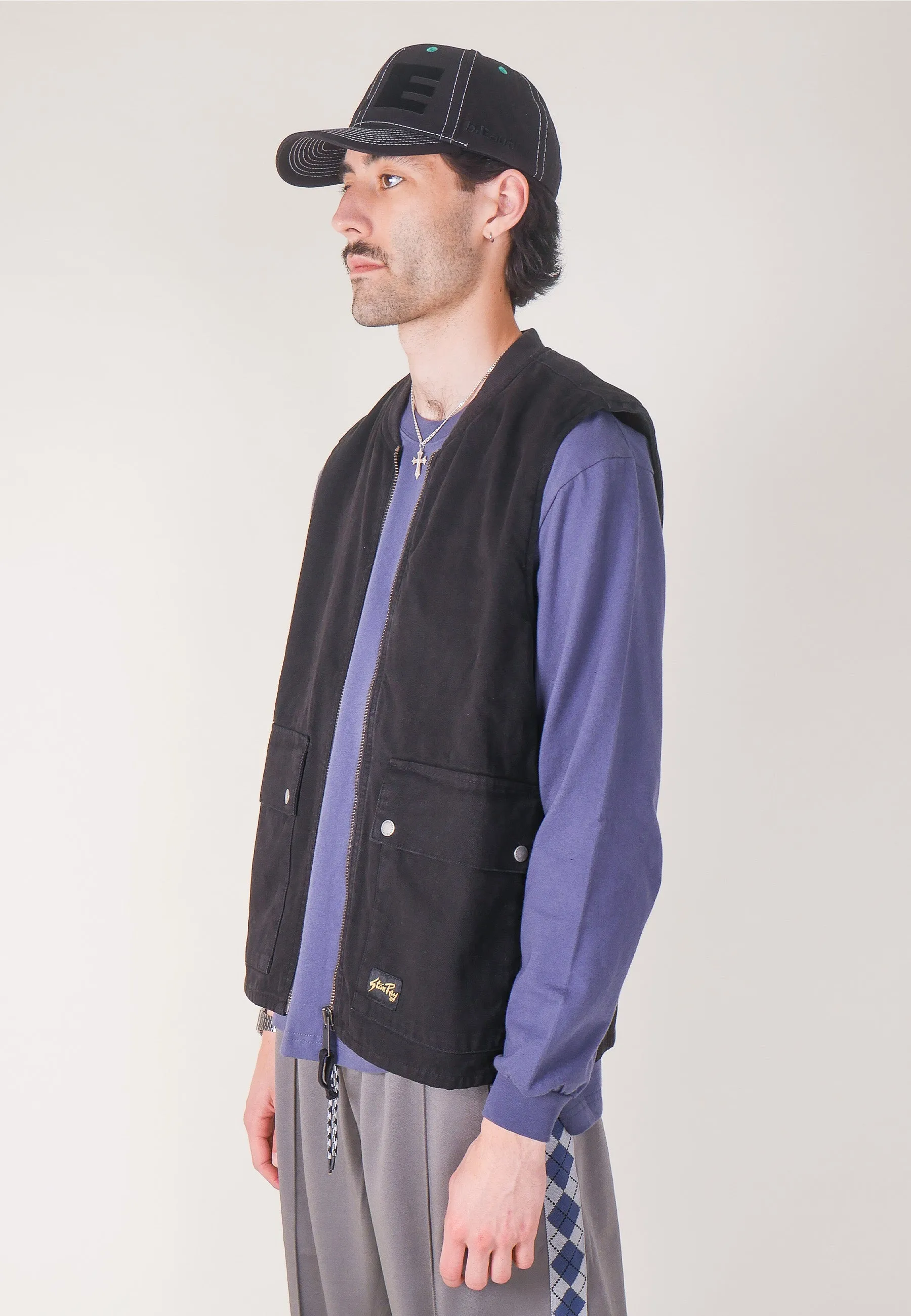 Workers Vest - black duck